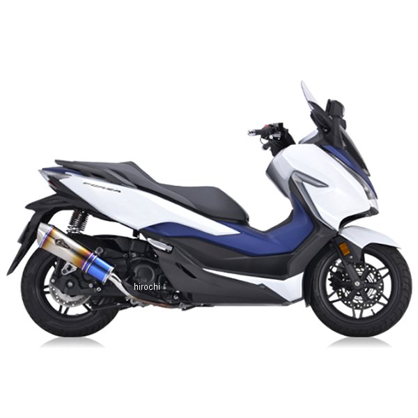 スリップオンマフラー ワイバンRスペック FORZA フォルツァ/MF13 チタンDB