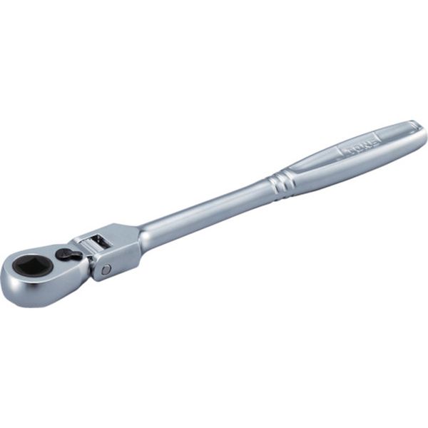首振ラチェットハンドル 凹タイプ 差込角9.5mm