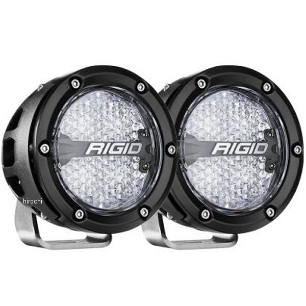 360シリーズ 4インチ LED オフロード Diffused ビーム RGBW バックライト (ペア)