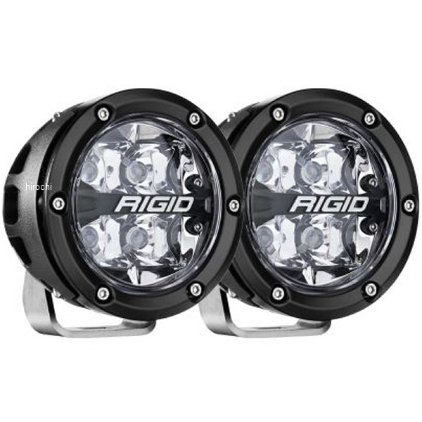 360シリーズ 4インチ LED オフロード スポットビーム RGBW (ペア)