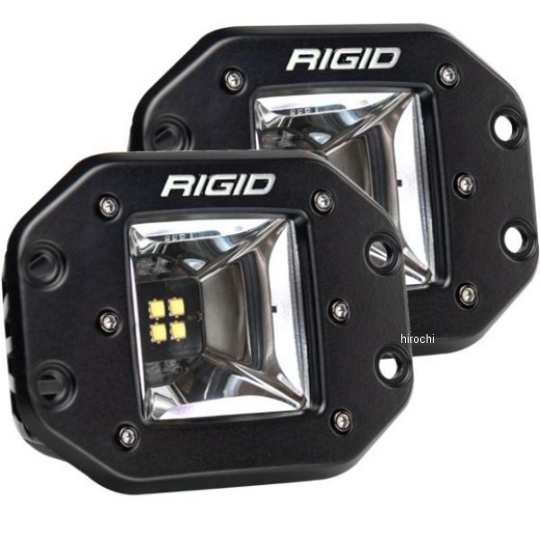 Rigid Industries Radiance+ Scene RGBW Flush マウント ペア