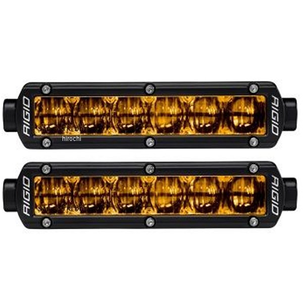 6インチ SR Pro Dot / SAE フォグライト ペア セレクティブイエロー