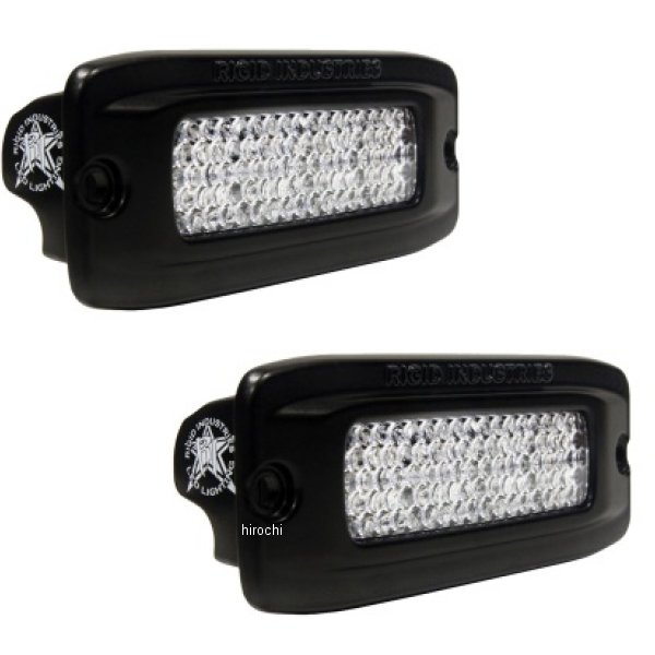 Rigid Industries SRQ Flush マウント Diffused Back Up Light Kit