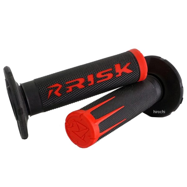 リスクレーシング RISK RACING MOTOグリップ 赤