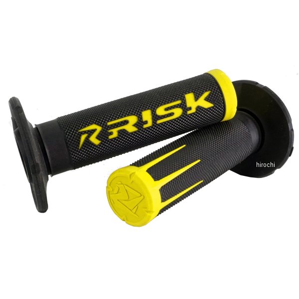 リスクレーシング RISK RACING MOTOグリップ 黄色