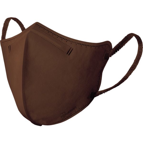 RKD5MBR 336-1429 289120 DAILY FIT MASK 立体マスク ふつうサイズ 5枚入 ブラウン