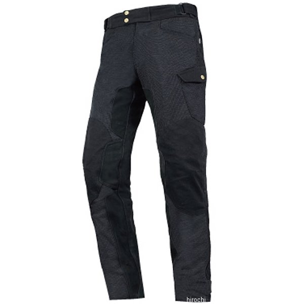 春夏モデル フルプロテクションメッシュパンツルーズフィット 黒