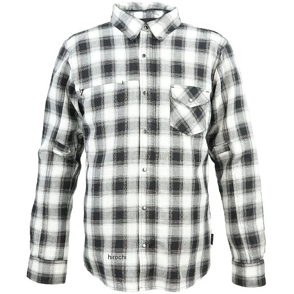 春夏モデル ラフ ライドシャツFP チェックブラック Mサイズ