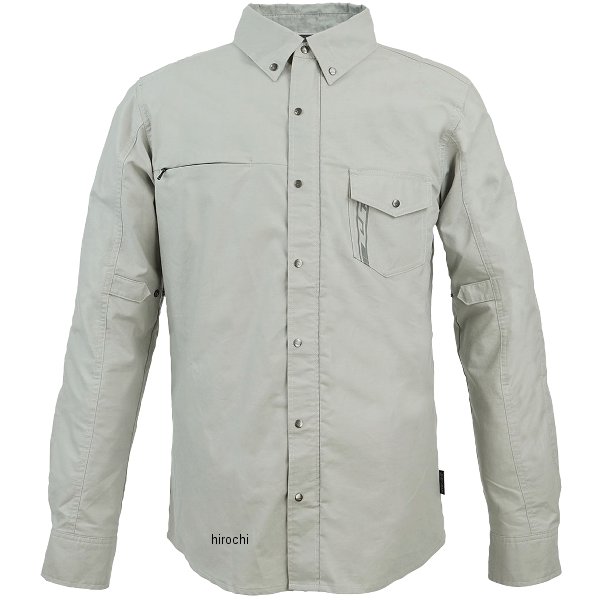 春夏モデル ラフ ライドシャツFP グレー LLサイズ