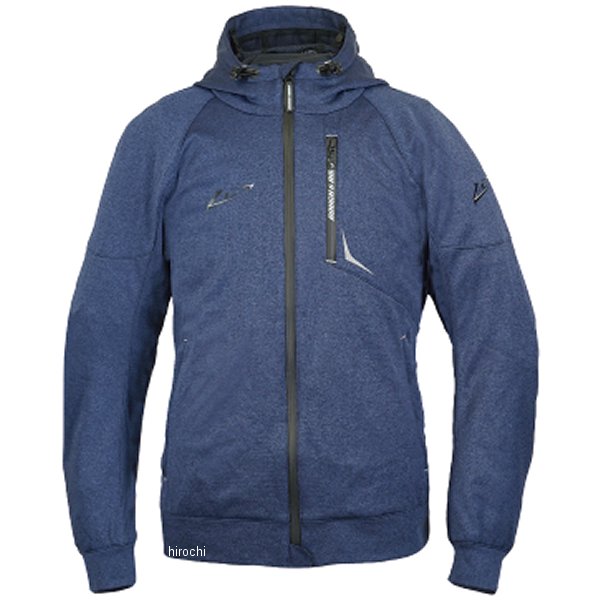 春夏モデル エアスルーライディングフーディーFP ネイビー
