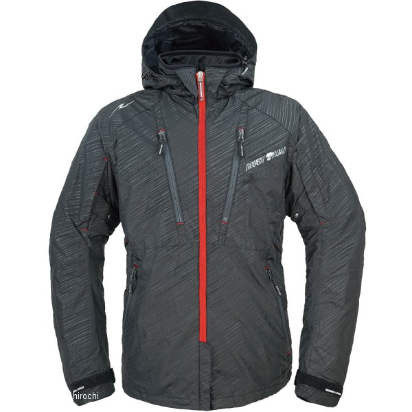 ラフパーカー スラッシュブラック/レッド