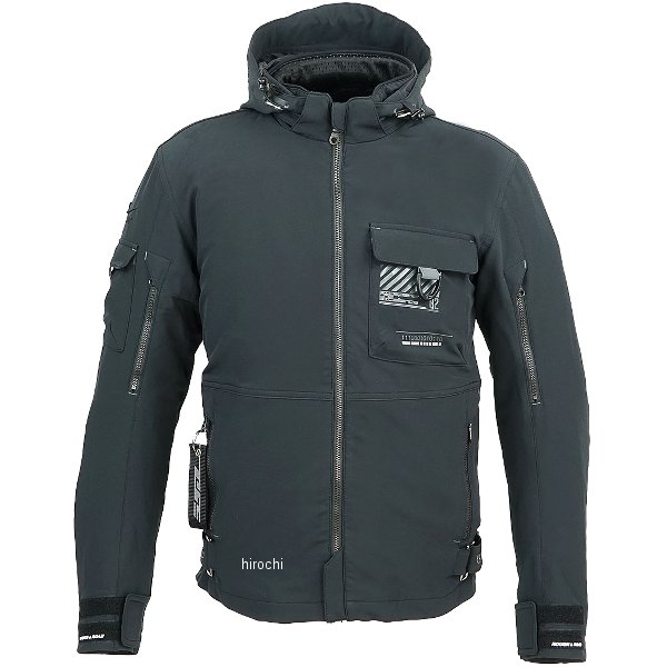 春夏モデル エアスルーソフトシェルストレッチパーカーFP 黒 レディース WLサイズ