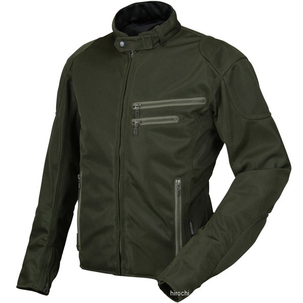 春夏モデル ライディングZIPメッシュジャケット オリーブ WLサイズ レディース