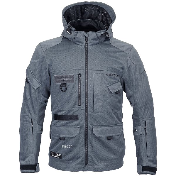 春夏モデル マウンテンメッシュパーカー ガンメタ Lサイズ