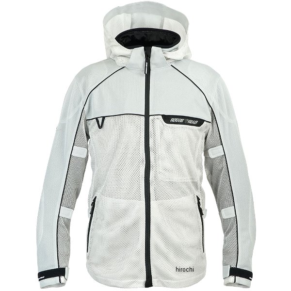 春夏モデル ダイレクトエアメッシュパーカーFP プラチナシルバー LLサイズ