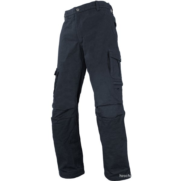 春夏モデル ライドカーゴストレッチコットンパンツ ルーズフィット 黒