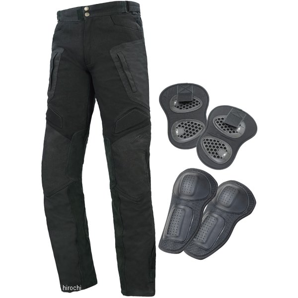 コーデュラハードプロテクションパンツ ルーズフィット 黒