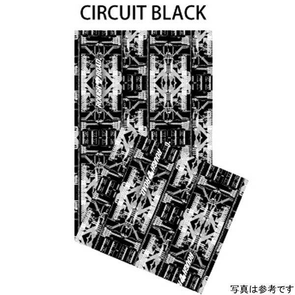 春夏モデル マルチネックゲーター サーキットブラック フリーサイズ