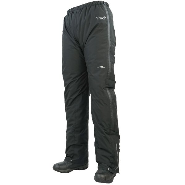 秋冬モデル ウインドガードサイドオープンオーバーパンツ 黒 XLサイズ
