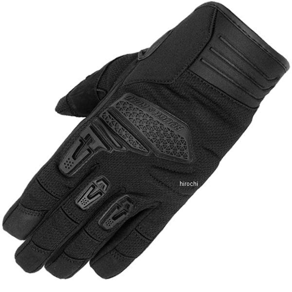 春夏モデル トレイルツーリンググローブ 黒 XLサイズ