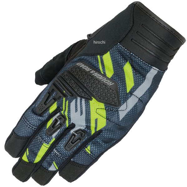 春夏モデル トレイルツーリンググローブ ネオンイエロー/グレー LLサイズ