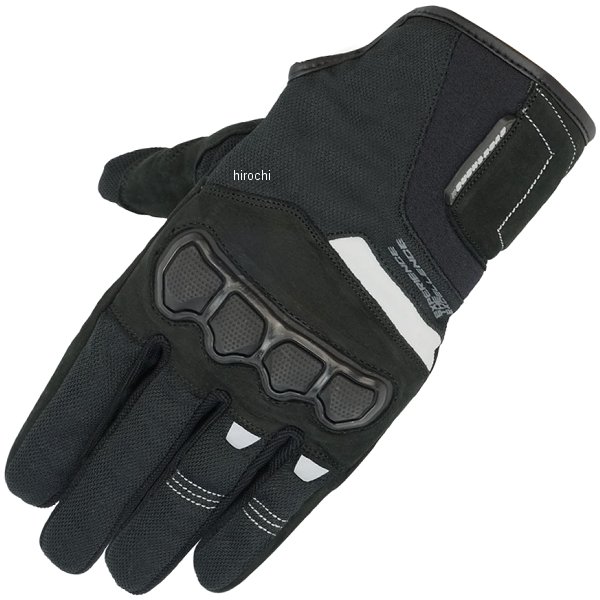 春夏モデル ナックルガードグローブ 黒/白 Mサイズ