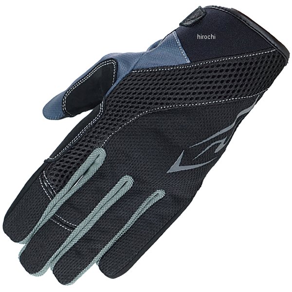 春夏モデル ライディングメッシュグローブ 黒 WLサイズ レディース