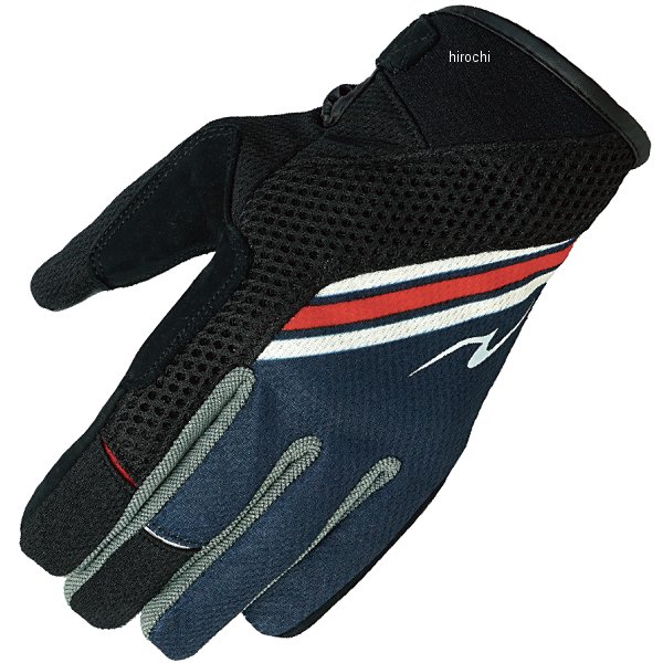 春夏モデル ライディングメッシュグローブ トリコロール LLサイズ