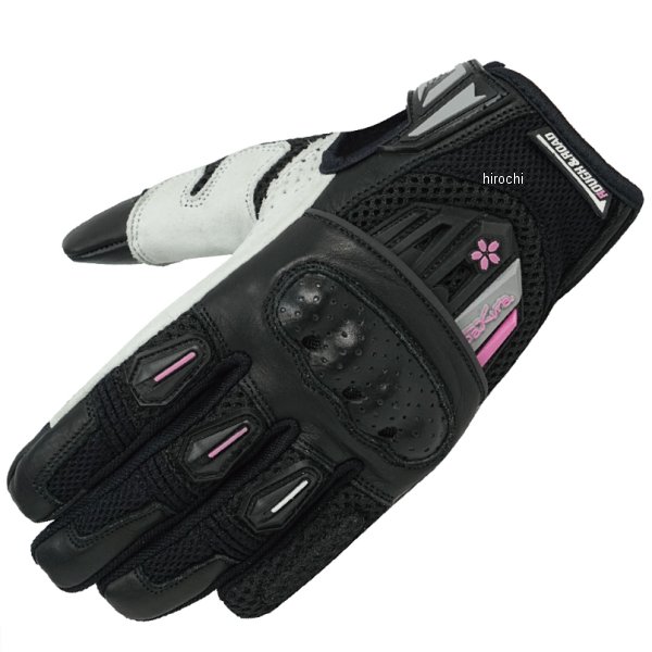 春夏モデル レディース プロテクションエアスルーグローブ サクラ WMサイズ