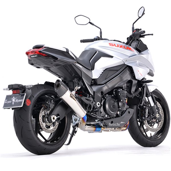 r's gear フルエキゾースト Rスペック KATANA カタナ、GSX-S1000/F シングル/チタンポリッシュ