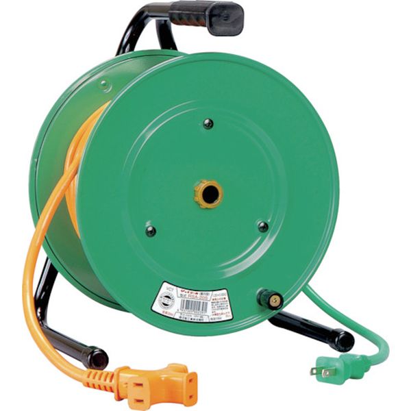 日動工業 電工ドラム びっくリール 一般型ドラム100V 20m VCT1.25×2