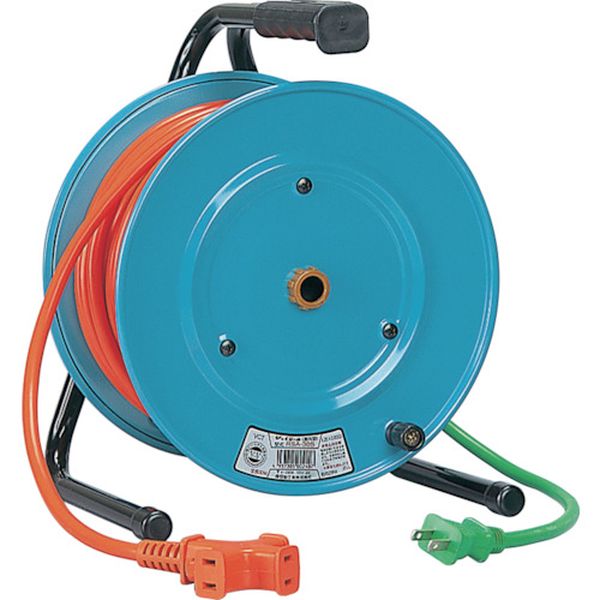 日動工業 電工ドラム びっくリール 一般型ドラム100V 30m VCT1.25×2