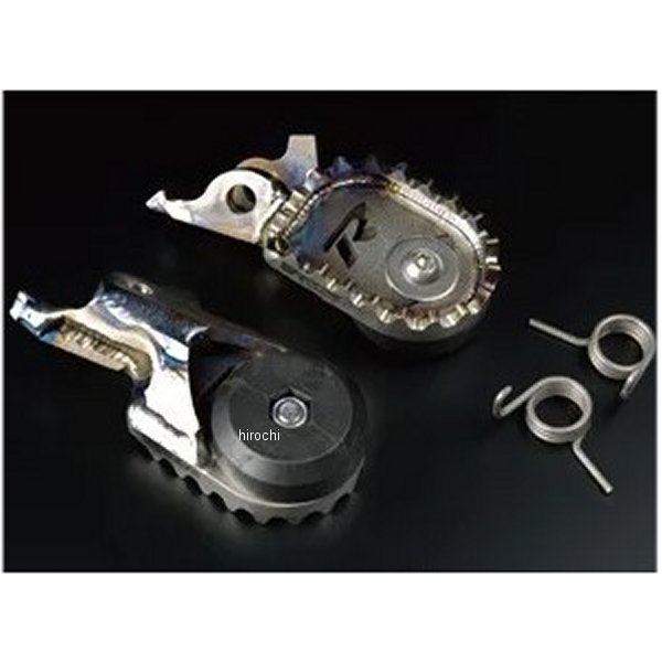 RAPTOR  チタンフットペグ スーパーモト 12年-20年 CRF250L シルバー