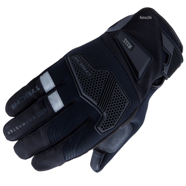 春夏モデル ドライマスターフィット エッジ レイングローブ 黒 (スマホ対応)