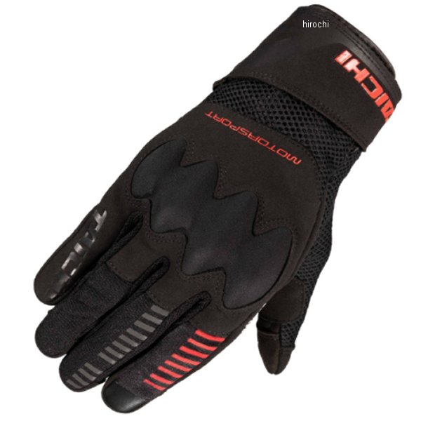 春夏モデル グローブ ボルト エアー グローブ 黒/赤