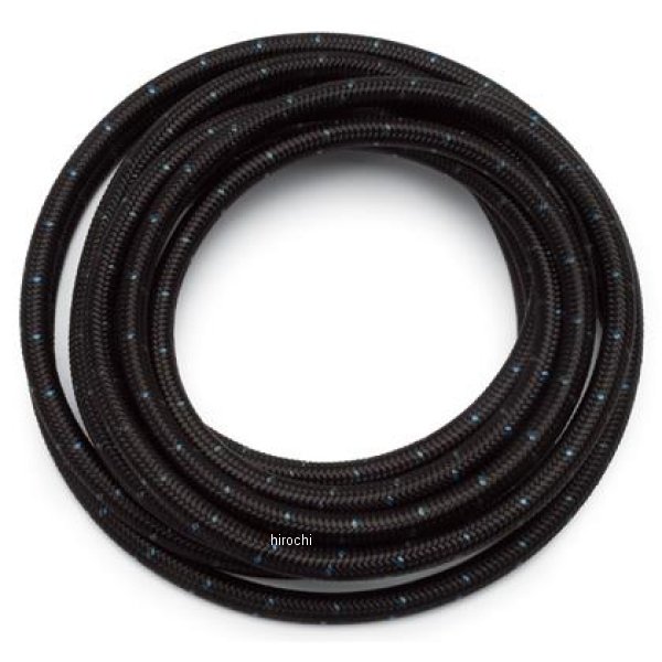 Russell パフォーマンス -8 AN ProClassic ブラック Hose (Pre-パッケージd 20 Foot Roll)