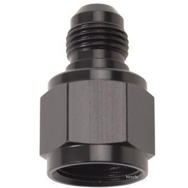 Russell パフォーマンス -8 AN Female to -6 AN to Male B-Nut reducer (ブラック)