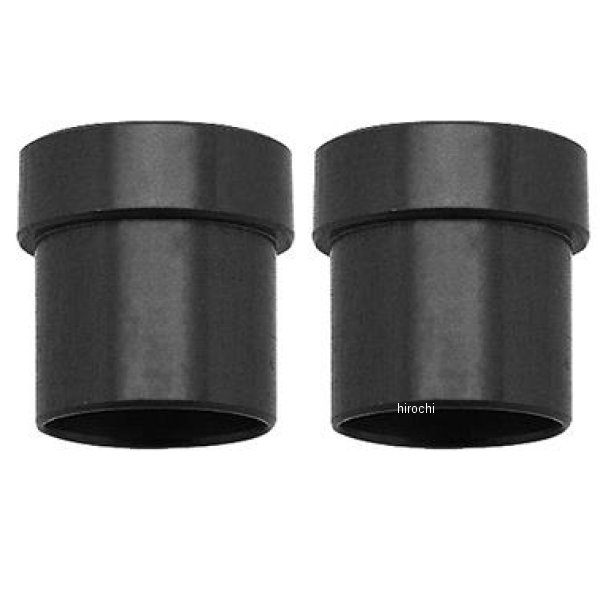 Russell パフォーマンス -6 AN Tube スリーブ 3/8in dia. (ブラック) (2 pcs.)