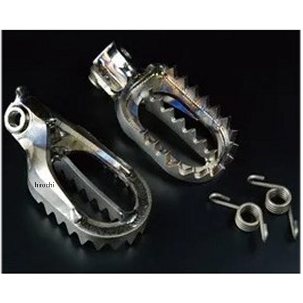 RAPTOR チタンフットペグ エイペックス 12年-20年 CRF250L シルバー