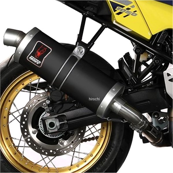 スリップオンマフラー DAKAR 20年-23年 V-Strom1050 ステンレスブラック