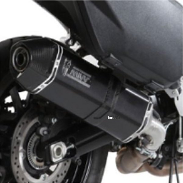 スリップオンマフラー SPEED 14年-20年 V-Strom1000 ブラックステンレスキャップ