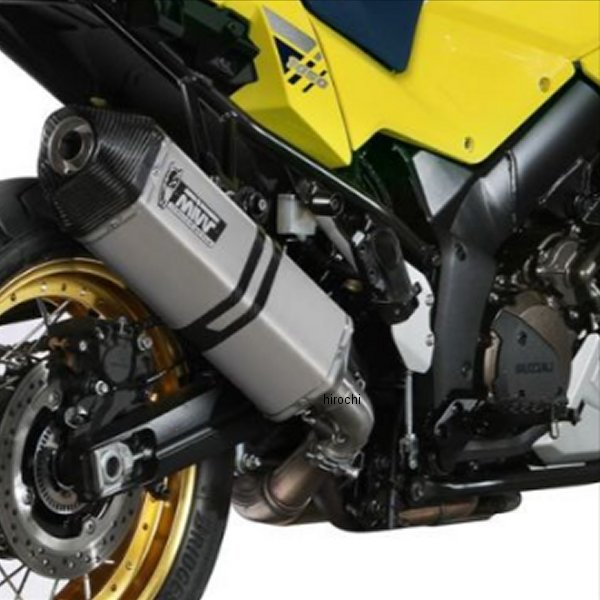 スリップオンマフラー SPEED EDGE 20年-21年 Vストローム1050 ステンレスキャップ