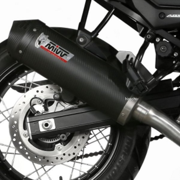 スリップオンマフラー OVAL 17年-20年 V-Strom650 カーボン