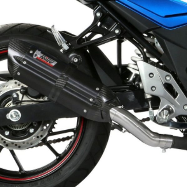 スリップオンマフラー SUONO 17年-20年 GSX250R ブラックステンレス