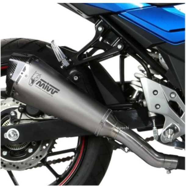 スリップオンマフラー GP PRO 17年-20年 GSX250R ブラックステンレス