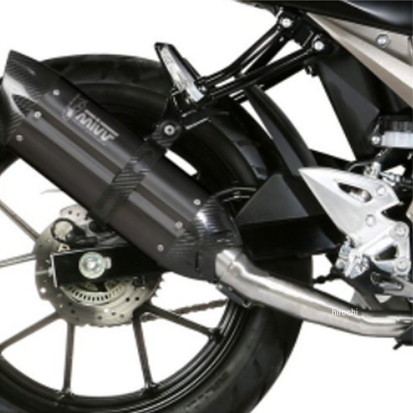 フルエキゾーストマフラー SUONO 触媒あり 17年-21年 GSX-S125 ステンレスブラック