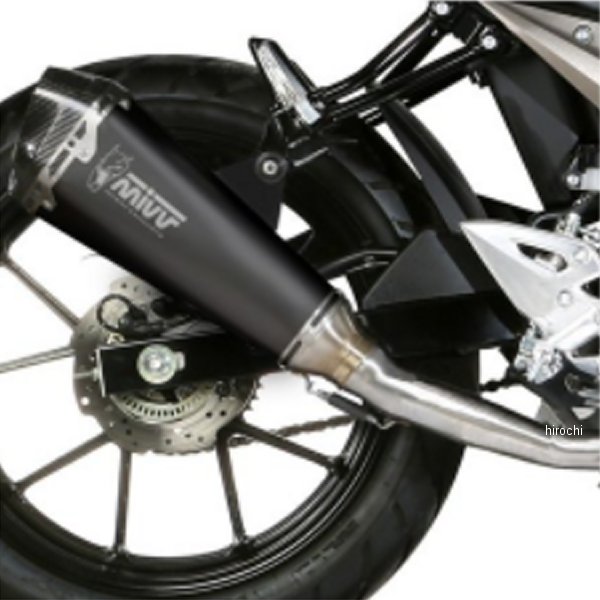 フルエキゾーストマフラー DELTA RACE 触媒なし 17年-21年 GSX-S125 ステンレスブラック