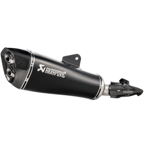 スリップオンマフラー 19年-22年 BMW R1250R/RS チタン ブラック