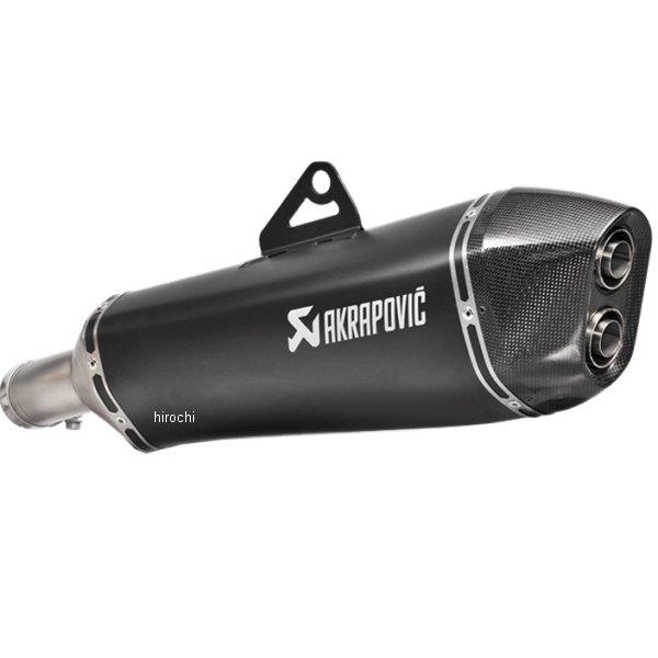 スリップオンマフラー ブラックチタン 08年-17年 BMW F800GS/Adventure 黒