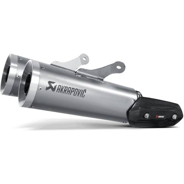 アクラポビッチ  AKRAPOVIC スリップオンマフラー E1仕様 09年-16年 V-MAX チタン